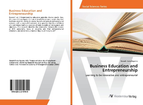 Business Education and Entrepreneurship: Learning to be innovative and entrepreneurial