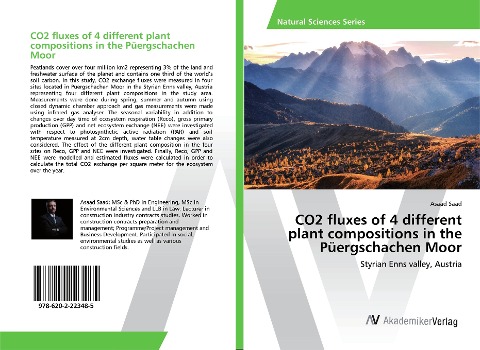 CO2 fluxes of 4 different plant compositions in the Püergschachen Moor: Styrian Enns valley, Austria