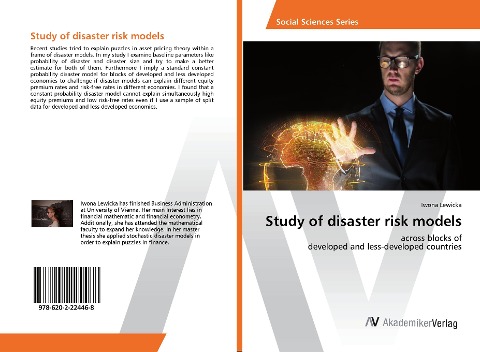Study of disaster risk models: across blocks of developed and less-developed countries
