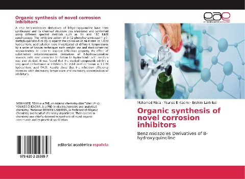 Organic synthesis of novel corrosion inhibitors: Benzimidazoles Derivatives of 8-hydroxyquinoline