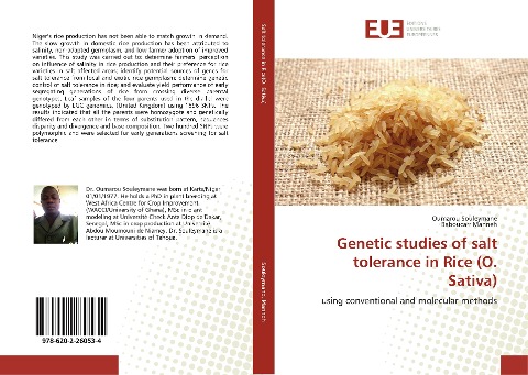 Genetic studies of salt tolerance in Rice (O. Sativa): using conventional and molecular methods