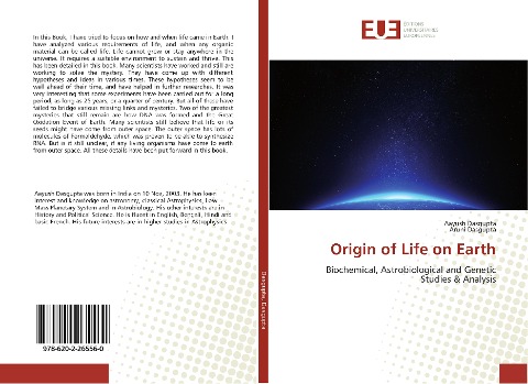 Origin of Life on Earth: Biochemical, Astrobiological and Genetic Studies & Analysis