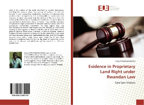Evidence in Proprietary Land Right under Rwandan Law: Case Law Analysis