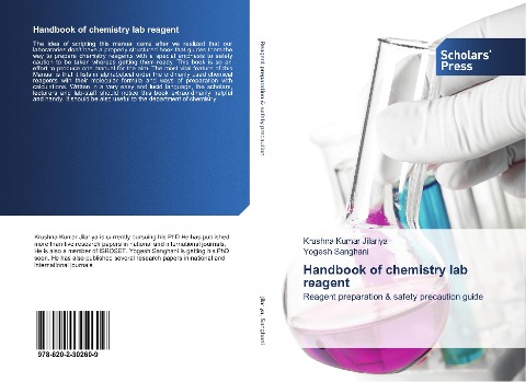 Handbook of chemistry lab reagent: Reagent preparation & safety precaution guide