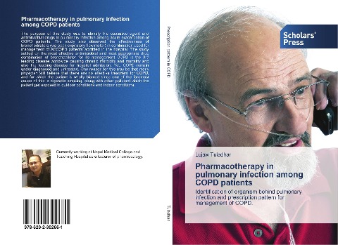 Pharmacotherapy in pulmonary infection among COPD patients: Identification of organism behind pulmonary infection and prescription pattern for management of COPD.