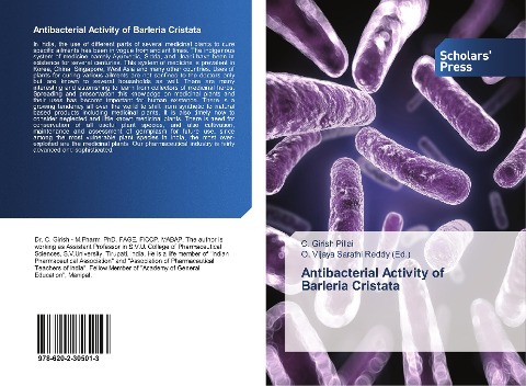 Antibacterial Activity of Barleria Cristata