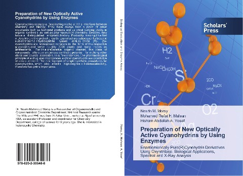 Preparation of New Optically Active Cyanohydrins by Using Enzymes: Enantiomerically Pure(R)Cynohydrin Derivatives Using Oxynitrilase, Biological Applications, Spectral and X-Ray Analysis