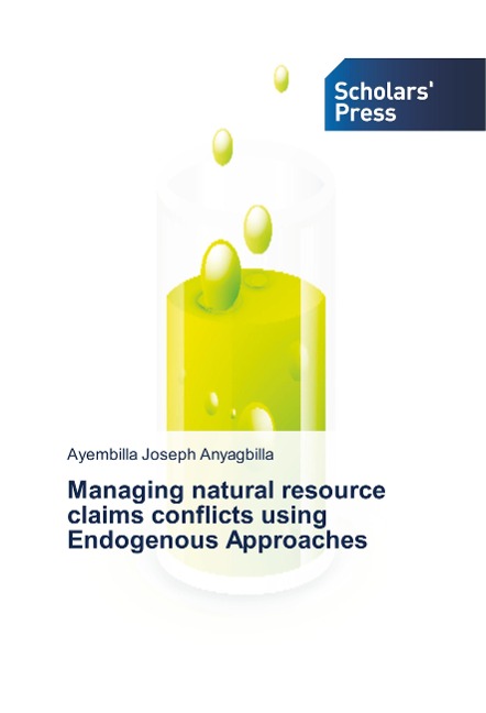 Managing natural resource claims conflicts using Endogenous Approaches