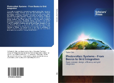 Photovoltaic Systems - From Basics to Grid Integration: Basic concept, design, efficiency and grid integration