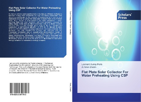Flat Plate Solar Collector For Water Preheating Using CSP