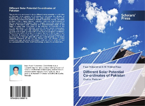 Different Solar Potential Co-ordinates of Pakistan: Quetta, Pakistan