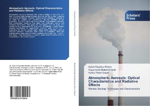 Atmospheric Aerosols, Optical Characteristics, Radiative Effects: Remote Sensing Techniques and Characteristics