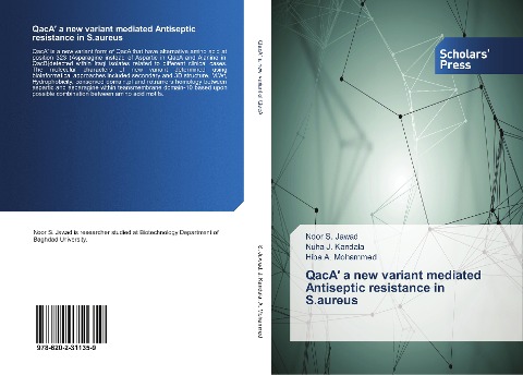 QacA¿ a new variant mediated Antiseptic resistance in S.aureus