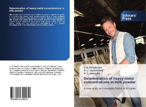 Determination of heavy metal concentrations in milk powder: A case study on Kurunegala District in Sri Lanka