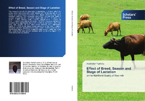 Effect of Breed, Season and Stage of Lactation: on the Nutritional Quality of Raw milk