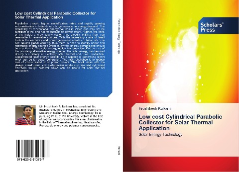 Low cost Cylindrical Parabolic Collector for Solar Thermal Application: Solar Energy Technology