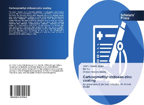 Carboxymethyl chitosan-zinc coating: for prevention of pin tract infection: An Animal Model
