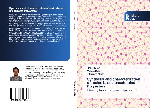 Synthesis and characterization of resins based unsaturated Polyesters: Interacting blends of acrylated polyesters