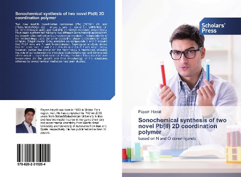 Sonochemical synthesis of two novel Pb(II) 2D coordination polymer: based on N and O donor ligands