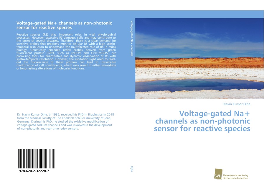Voltage-gated Na+ channels as non-photonic sensor for reactive species