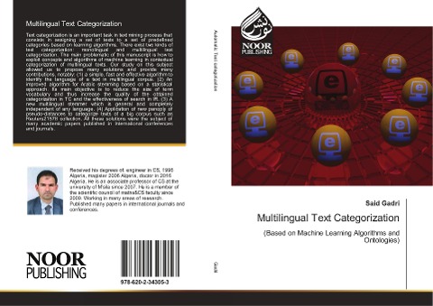 Multilingual Text Categorization: (Based on Machine Learning Algorithms and Ontologies)