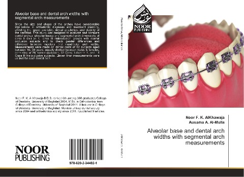 Alveolar base and dental arch widths with segmental arch measurements