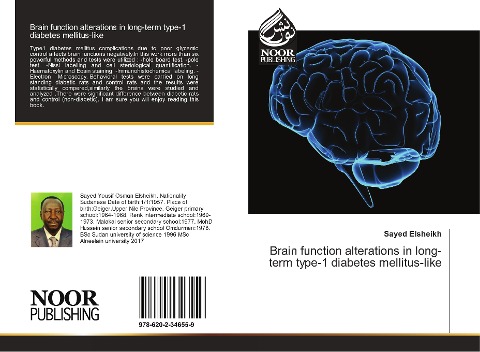 Brain function alterations in long-term type-1 diabetes mellitus-like