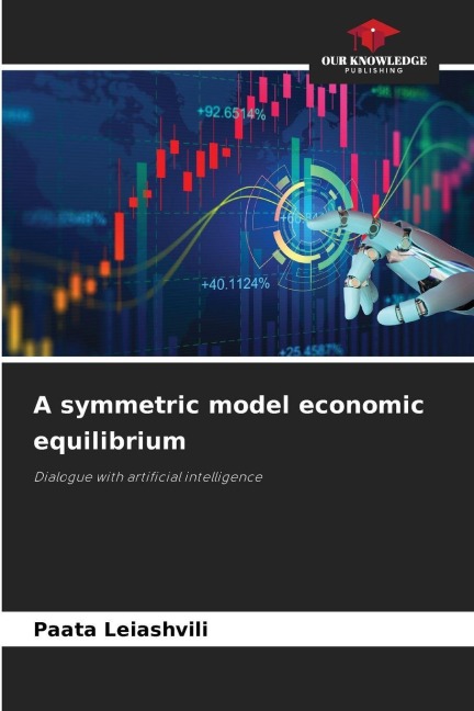 A symmetric model economic equilibrium: Dialogue with artificial intelligence