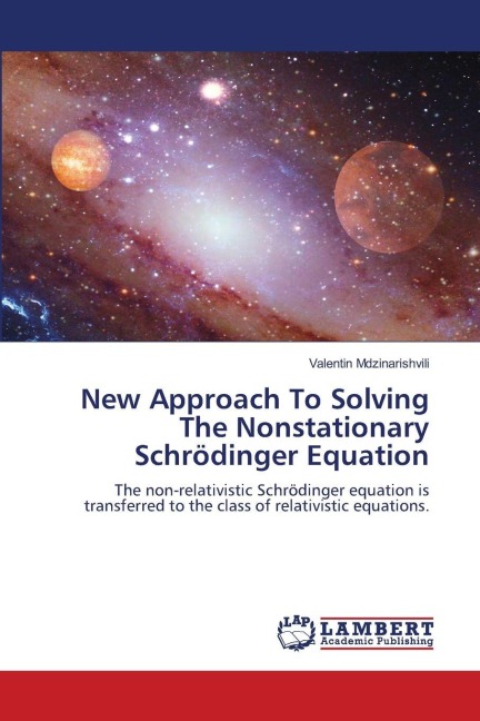 New Approach To Solving The Nonstationary Schrödinger Equation: The non-relativistic Schrödinger equation is transferred to the class of relativistic equations.