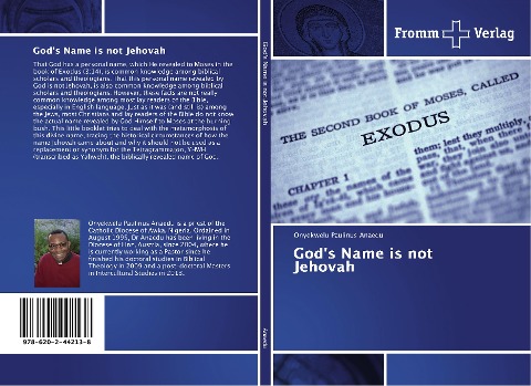 Gods Name is not Jehovah