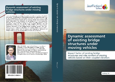 Dynamic assessment of existing bridge structures under moving vehicles: Impact factor of existing bridge structures and ride comfort of moving vehicles based on their coupled vibration