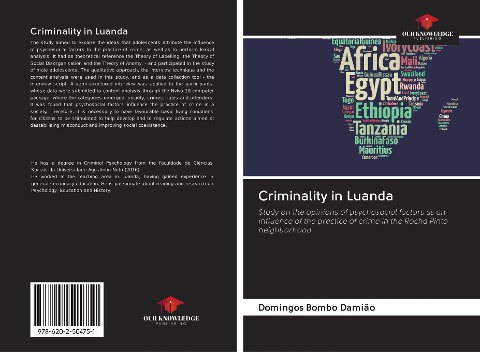 Criminality in Luanda: Study on the opinions of psychosocial factors as an influence of the practice of crime in the Rocha Pinto neighborhood