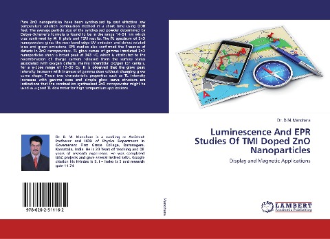 Luminescence And EPR Studies Of TMI Doped ZnO Nanoparticles: Display and Magnetic Applications
