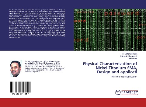 Physical Characterization of Nickel-Titanium SMA, Design and applicati: NiTi thermal Application