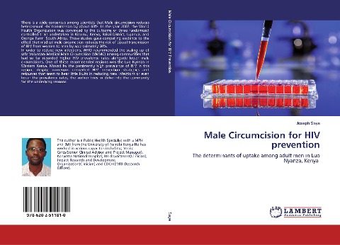 Male Circumcision for HIV prevention: The determinants of uptake among adult men in Luo Nyanza, Kenya