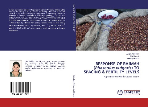 RESPONSE OF RAJMAH (Phaseolus vulgaris) TO SPACING & FERTILITY LEVELS: Agriculture towards saving inputs