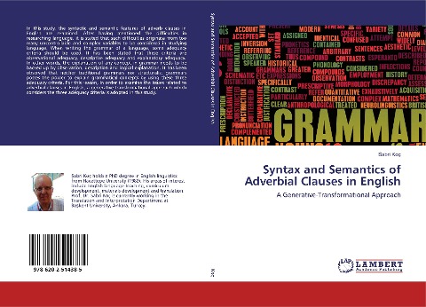 Syntax and Semantics of Adverbial Clauses in English: A Generative-Transformational Approach