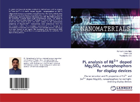 PL analysis of RE3+ doped Mg2SiO4 nanophosphors for display devices: Characterization and PL properties of Eu3+ and Sm3+ doped Mg2SiO4 nanophosphors for red light-emitting display devices