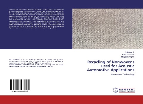 Recycling of Nonwovens used for Acoustic Automotive Applications: Nonwoven Technology