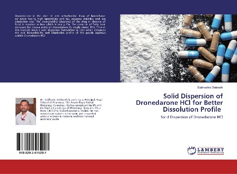Solid Dispersion of Dronedarone HCl for Better Dissolution Profile: Solid Dispersion of Dronedarone HCl