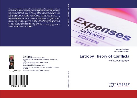 Entropy Theory of Conflicts: Conflict Management