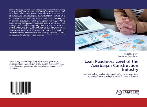 Lean Readiness Level of the Azerbaijan Construction Industry: Understanding and Analyzing the Organisations lean readiness level through 5 critical success factors
