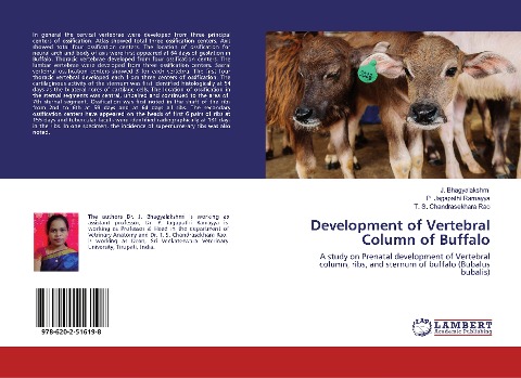 Development of Vertebral Column of Buffalo: A study on Prenatal development of Vertebral column, ribs, and sternum of buffalo (Bubalus bubalis)