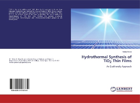 Hydrothermal Synthesis of TiO2 Thin Films: An Ecofriendly Approach