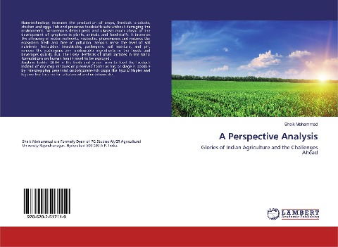 A Perspective Analysis: Glories of Indian Agriculture and the Challenges Ahead