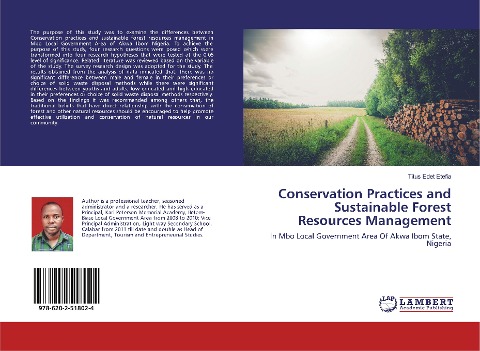 Conservation Practices and Sustainable Forest Resources Management: In Mbo Local Government Area Of Akwa Ibom State, Nigeria