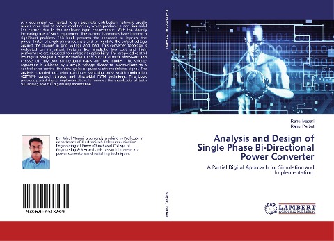 Analysis and Design of Single Phase Bi-Directional Power Converter: A Partial Digital Approach for Simulation and Implementation
