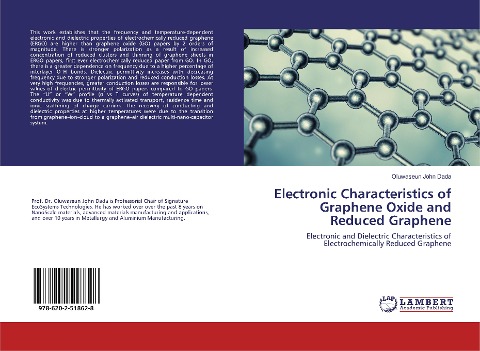 Electronic Characteristics of Graphene Oxide and Reduced Graphene: Electronic and Dielectric Characteristics of Electrochemically Reduced Graphene