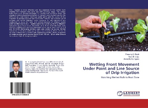 Wetting Front Movement Under Point and Line Source of Drip Irrigation: Matching Wetted Bulb to Root Zone