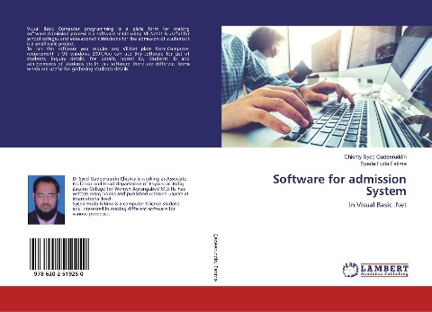 Software for admission System: In Visual Basic .Net